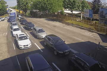 Počele gužve na graničnim prelazima BiH