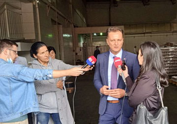 "IRB stvarni partner privredi Srpske" Vrhovac posjetio kompaniju "Sava Semberija"