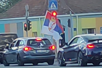 "Popio" kaznu u svatovima, nosio "zastavu",al u Vukovaru! /VIDEO/