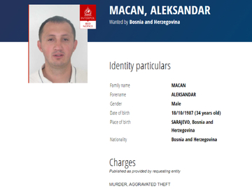 PREBAČEN U KPZ SARAJEVO Predao se osumnjičeni za ubistvo sarajevskih policajaca