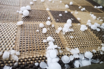 Jako nevrijeme u Ilijašu, krupan grad padao desetak minuta