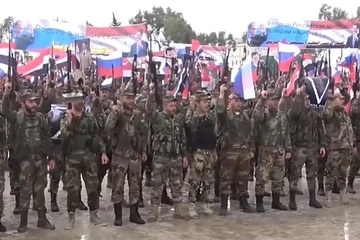 ZADUŽILI OPREMU Vojnici iz Sirije spremaju se za odlazak na ratišta u Ukrajini: Rusija je u našim srcima