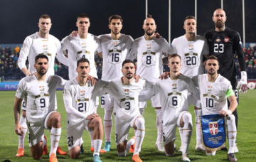  Reprezentacija Srbije skočila na FIFA rang listi, Hrvatska i dalje u TOP-10