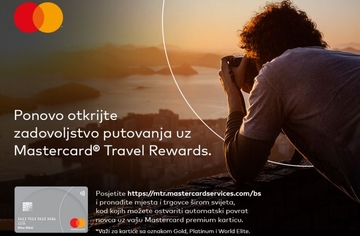 Nova usluga Mastercard Travel Rewards za korisnike premium kartica 