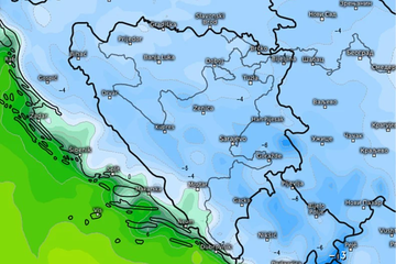 U BiH se vraćaju minusi: Nakon proljetnih temperatura stiže osjetno zahlađenje i padavine