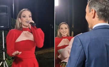 SANČEZ ODUŠEVLJEN  Jelena Tomašević pjevala Vučiću i španskom premijeru
