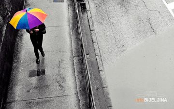 Danas kiša, na planinama snijeg