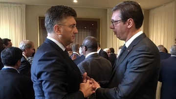 Plenković u Davosu najavio susret sa Vučićem