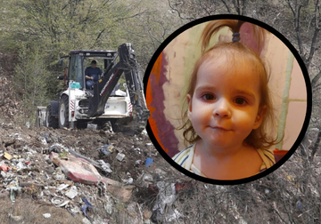 /FOTO/ PRVE SLIKE DEPONIJE U BANJSKOM POLJU: Bageri sve prekopavaju, otkriveno ko su osumnjičeni