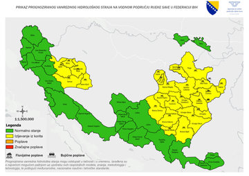 Važno upozorenje: Od sutra moguće poplave zbog jakih padavina