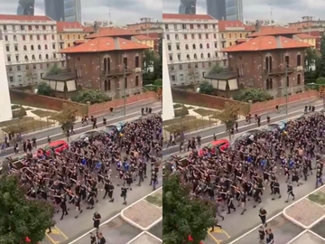 Haos u Italiji: Navijač Dinama izboden u zadnjicu
