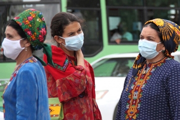 Zemlja bez kovida, maske nose zbog prašine