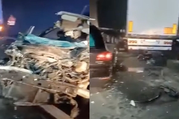 Haos na auto-putu u Hrvatskoj: Lančani sudar 14 vozila, jedno poginulo, desetine povrijeđenih  (VIDEO)