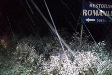 Na Romaniji prve pahulje u ovoj sezoni