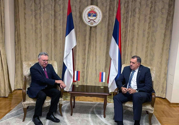Dodik nakon sastanka sa Kalabuhovim: Mir i stabilnost Srpske će biti sačuvana