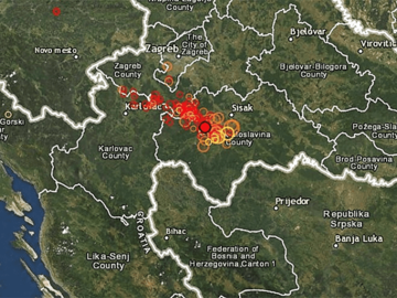 Novi zemljotresi na području Petrinje