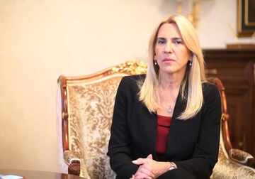 Cvijanovićeva uputila čestitke MUP RS povodom krsne slave "Policija je neraskidivi i sastavni dio identiteta Republike Srpske"