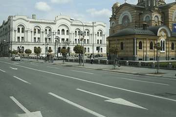 U centru Banjaluke jedan čas bez saobraćaja