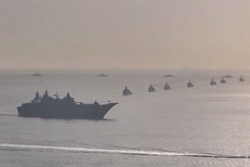 Turska mornarica održala najveću paradu u istoriji (VIDEO)