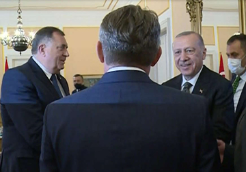 “Velika stvar kada državnik poput Erdogana boravi u BiH” Dodik nakon sastanka članova Predsjedništva sa predsjednikom Turske