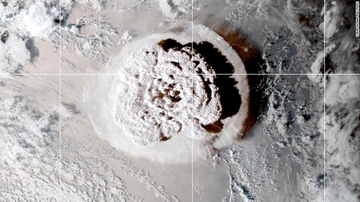 I u BiH registrovana promjena pritiska nakon erupcije kod Tonge