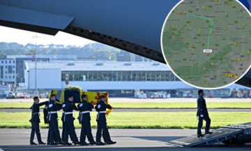 Posljednji let kraljice Elizabete iz Edinburga do Londona pratilo najviše ljudi u istoriji