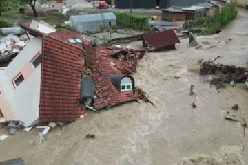 Opadaju vodostaji u Sloveniji