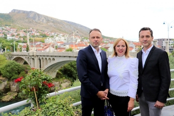 Razgovarano o poboljšanju saradnje Mostara i Kragujevca