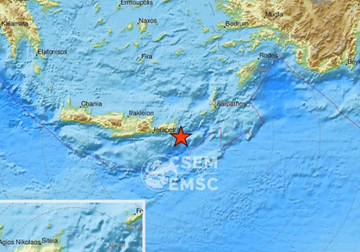 ZEMLJOTRES U GRČKOJ Potres kod Krita jačine čak 6,3 stepena, ljudi istrčali u strahu na ulice