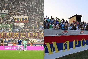 OPTUŽBA ZA KRAĐU Klub iz BiH oštro reagovao zbog zapaljene zastave tokom derbija u Splitu
