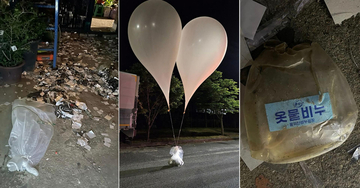 Biološki napad na Južnu Koreju, upaljene sirene: Preko 200 balona prešlo granicu, a onda je počelo iz njih ispadati...