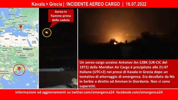 VOZIO ORUŽJE,TVRDE MEDIJI?! Srušio se avion u Grčkoj, letio iz Srbije /VIDEO/