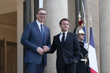 Francuski predsjednik pozvao je srpske vlasti da svoju spoljnu politiku koordiniraju sa Evropskom unijom