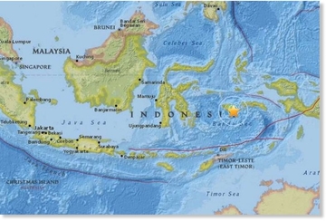 Jak ZEMLJOTRES POGODIO Indoneziju