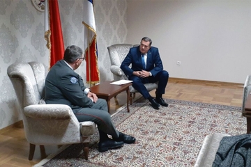 Dodik se sastao sa komandantom EUFOR-a