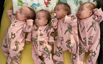 Četvorke konačno na okupu: Za roditelje počinju najslađe muke