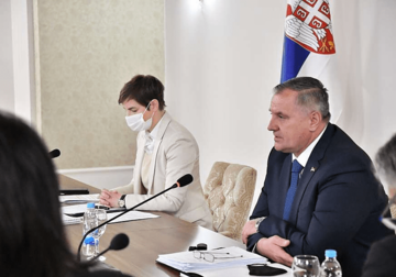 SASTANAK PREDSJEDNIKA VLADA Višković: Razgovarano o realizaciji zajedničkih projekata Srpske i Srbije