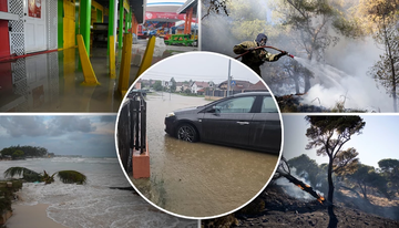 POTPUNA APOKALIPSA U GRČKOJ Nevrijeme izazvalo požare u ovim dijelovima zemlje: Zabilježeno više od 12.000 UDARA GROMOVA (VIDEO)