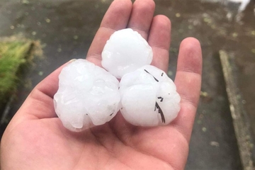 Grad veličine oraha u Sloveniji, nevrijeme ide prema Hrvatskoj