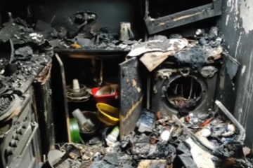 POŽAR IZAZVAO LAPTOP: Vatra progutala nekoliko stanova, stanari OČAJNI! (FOTO)