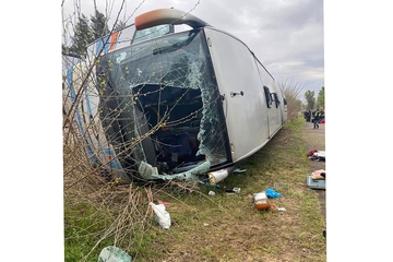 Prevrnuo se autobus iz Srbije, povrijeđeno 15 osoba