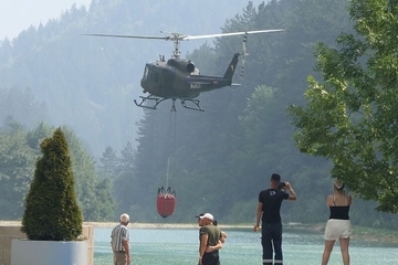 Srušio se helikopter Oružanih snaga BiH u Jablaničko jezero