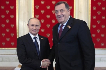 Dodik čestitao rođendan Putinu