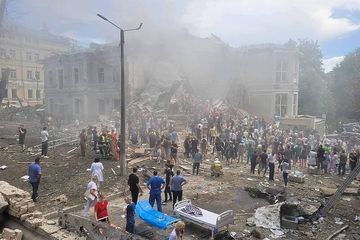 Posljedice ruskog raketnog napada na Ukrajinu: Ubijene 33 osobe, 144 povrijeđene