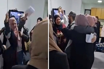 Palestinci slavili oslobađanje talaca, emotivan susret kćerke s majkom (VIDEO)