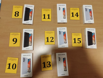 Na prelazu Orašje u Mercedesu pronađena veća količina mobitela u vrijednosti većoj od 20.000 KM