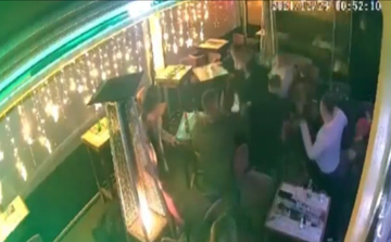 DRAMATIČNI PRIZORI  Snimak masovne kafanske tuče kruži internetom