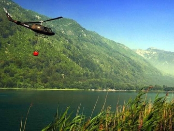 Danas izvlačenje helikoptera iz Јablaničkog jezera