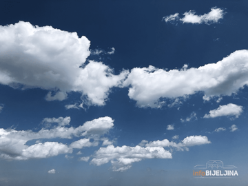 Danas sunčano uz malu oblačnost